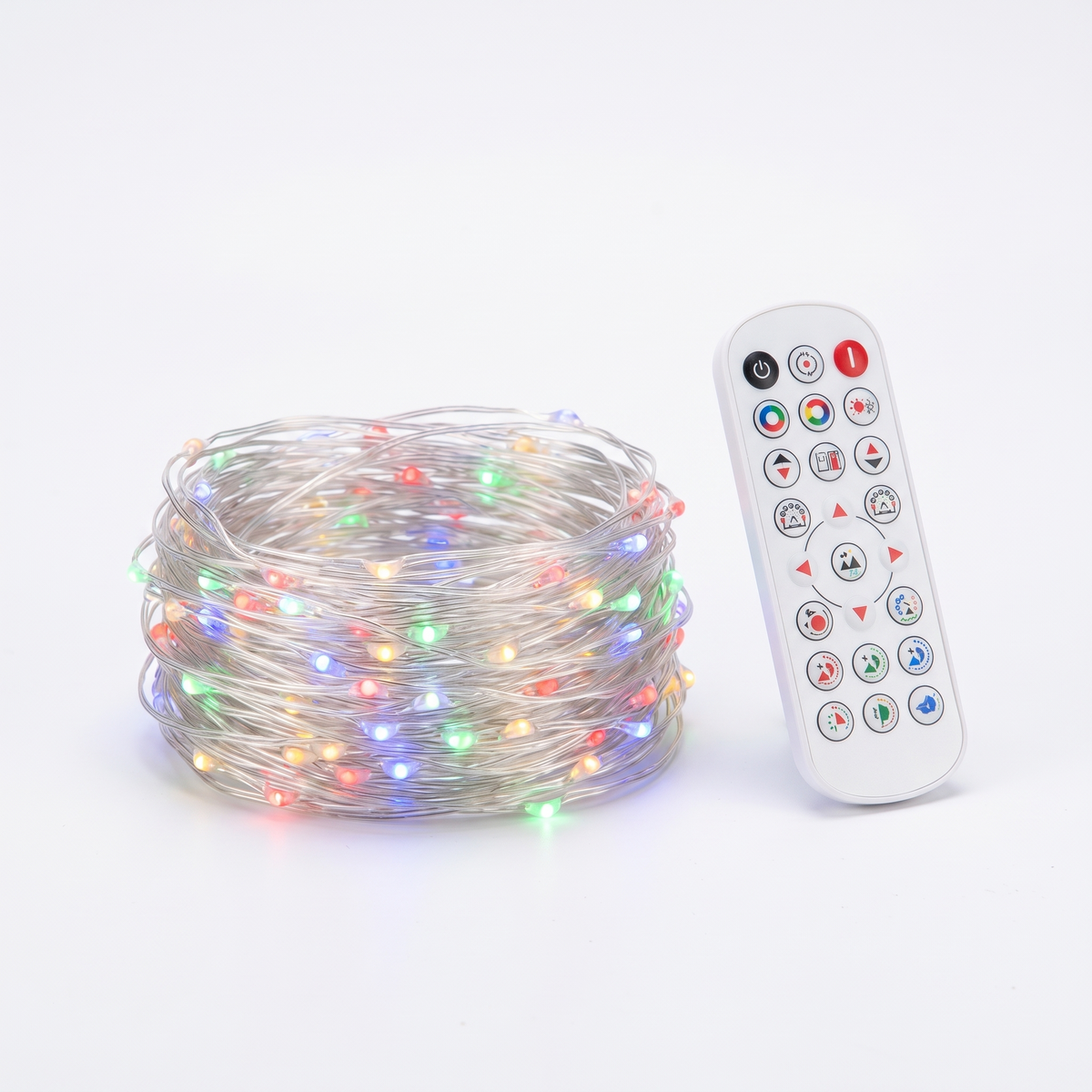 LED curtain light coil and remote control